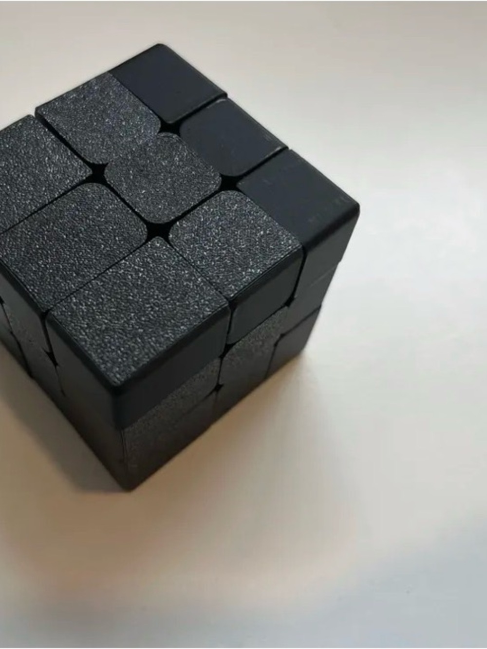 Matte Black 3x3 Fidget Puzzle Cube
